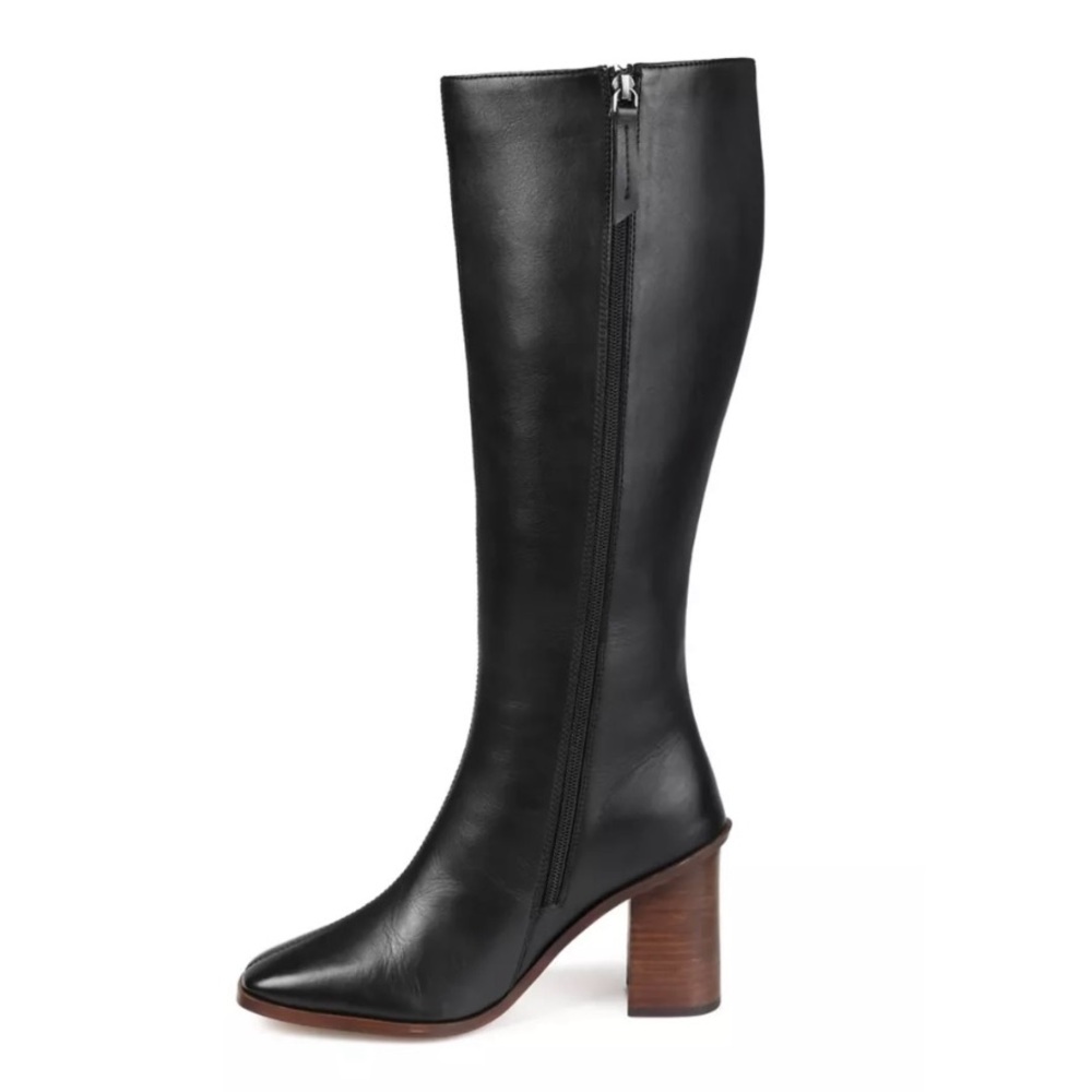 Black Knee High Boots